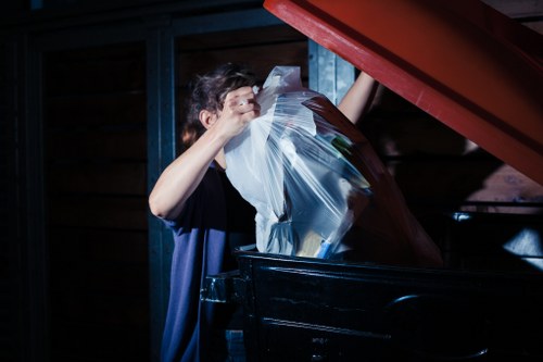 Recycling bins and waste management services for businesses in Lambeth