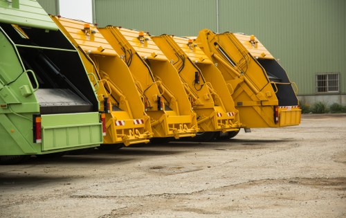 Eco-friendly recycling practices during loft clearance
