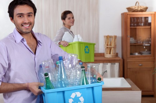 Dedicated team ensuring safe waste disposal