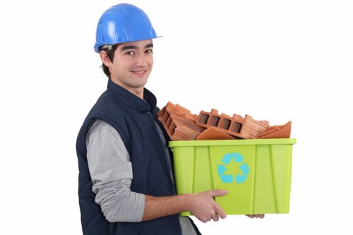 Clean and organized workspace with waste removal in Lambeth